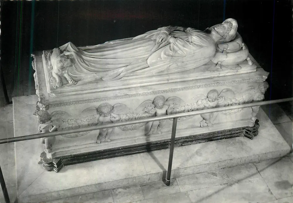 Lucca - Sarcofago di Ilario Carretto - Cattedrale - Sec. XV - Recto