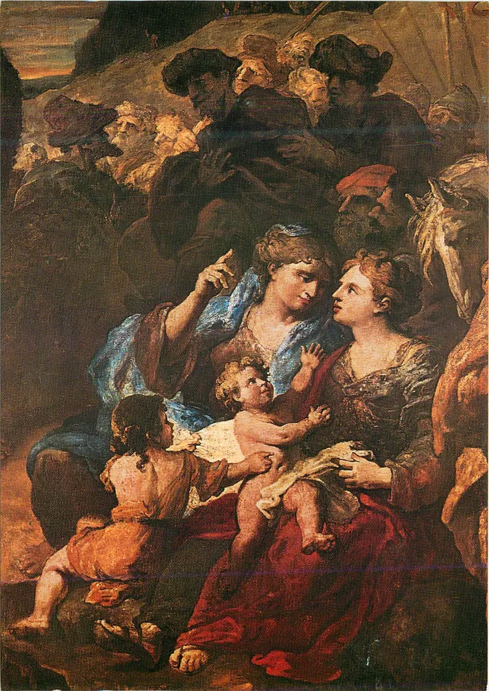 Predicção de São João Batista — detalhe — Joseph Parrocel (1646-1704) — Edições dos Museus Nacionais - Frente