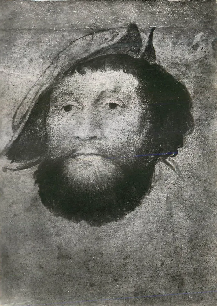 Christophe Amberger (1490-1563) — portrait — Service Commercial Monuments Historiques, Paris - Recto