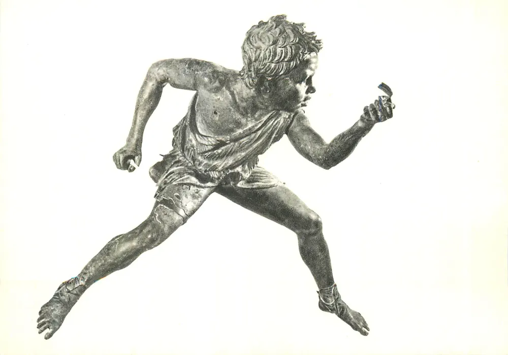 Junges Pferderittler des Artemision — Hellenistische Zeit — Verlag Artexl Prints Inc. n°1004 - Vorderseite
