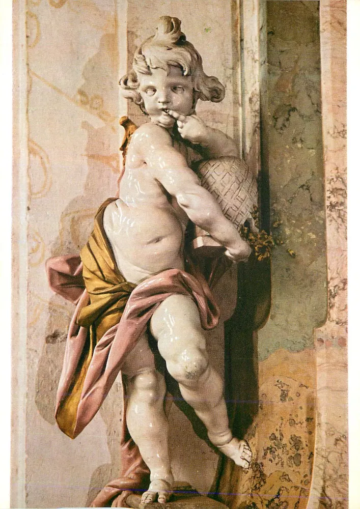 Statue eines Putto — Joseph Anton Feuchtmayer — Kunstverlag Ettal - Vorderseite