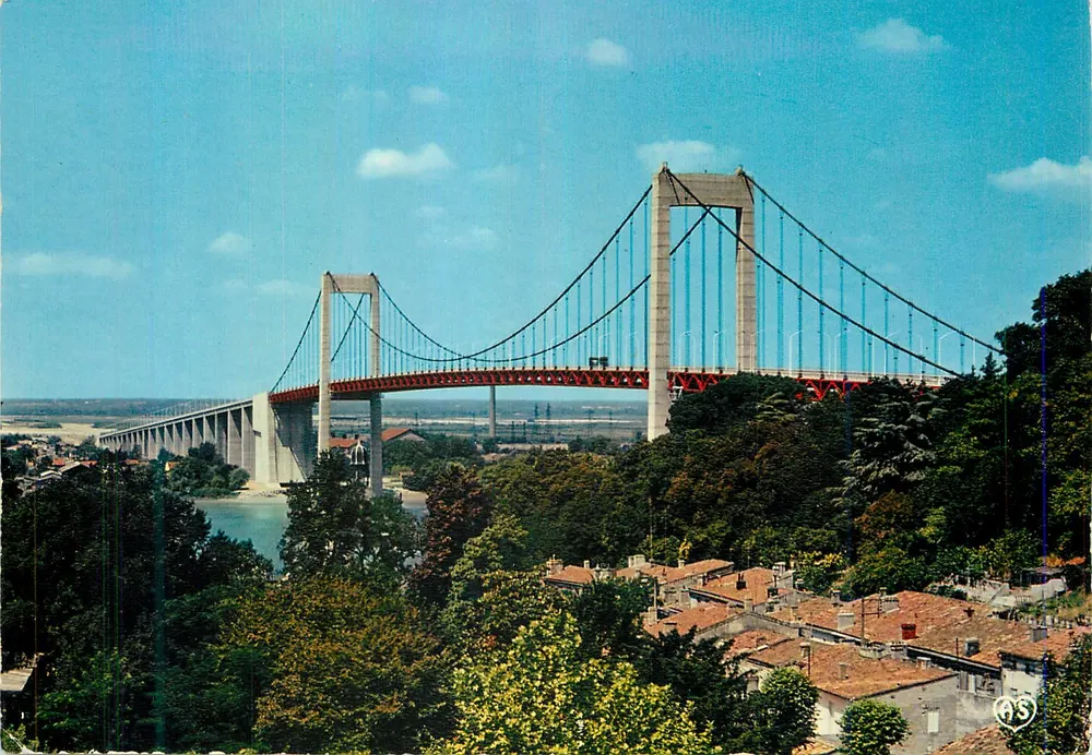Ponte de Bordeaux — O Grande Pont — editor Artaud-Frères, Nantes-Carquefou, n°42 - Frente
