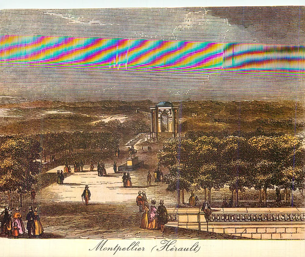 Montpellier (Hérault) — Place du Peyrou — Éditions d'art Arcueil - Recto