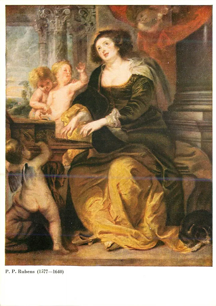 Sainte Cécile — P. P. Rubens (1577–1640) - Vorderseite