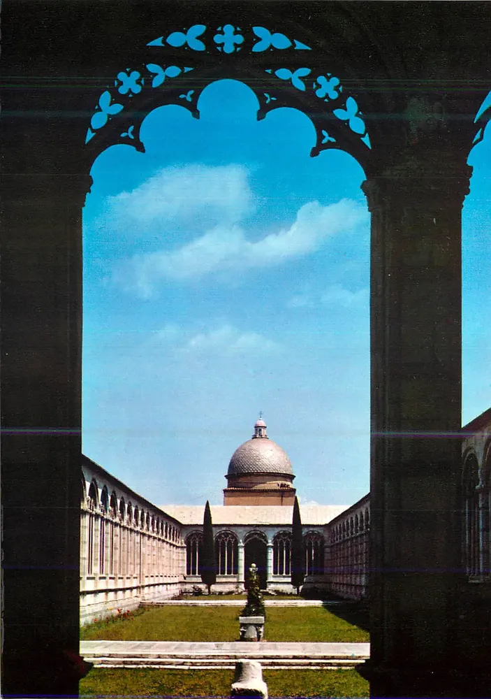 Pisa — Binnenkant van het Monumentale Kerkhof — Ediz. G.S. - Pisa - Voorkant