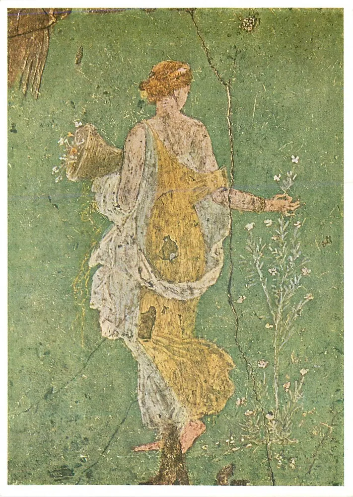 Primavera — fresque romaine — A. Martello Editore, N. 223 - Recto