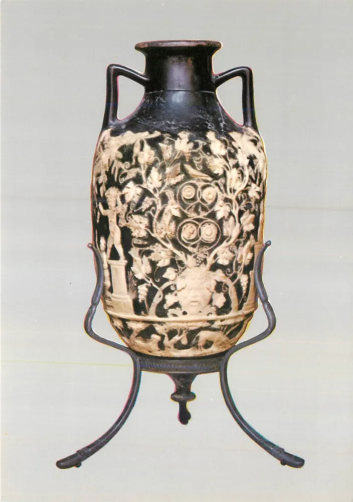 Vaso Azul — Museu Nacional de Nápoles — Edição S.A.C. n°250 - Frente