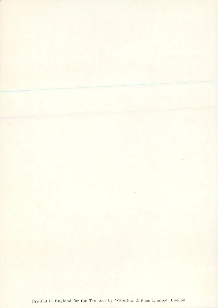 Cena de Costa: Calma — Van de Velde — National Gallery, Cartão n° 1115 - Verso