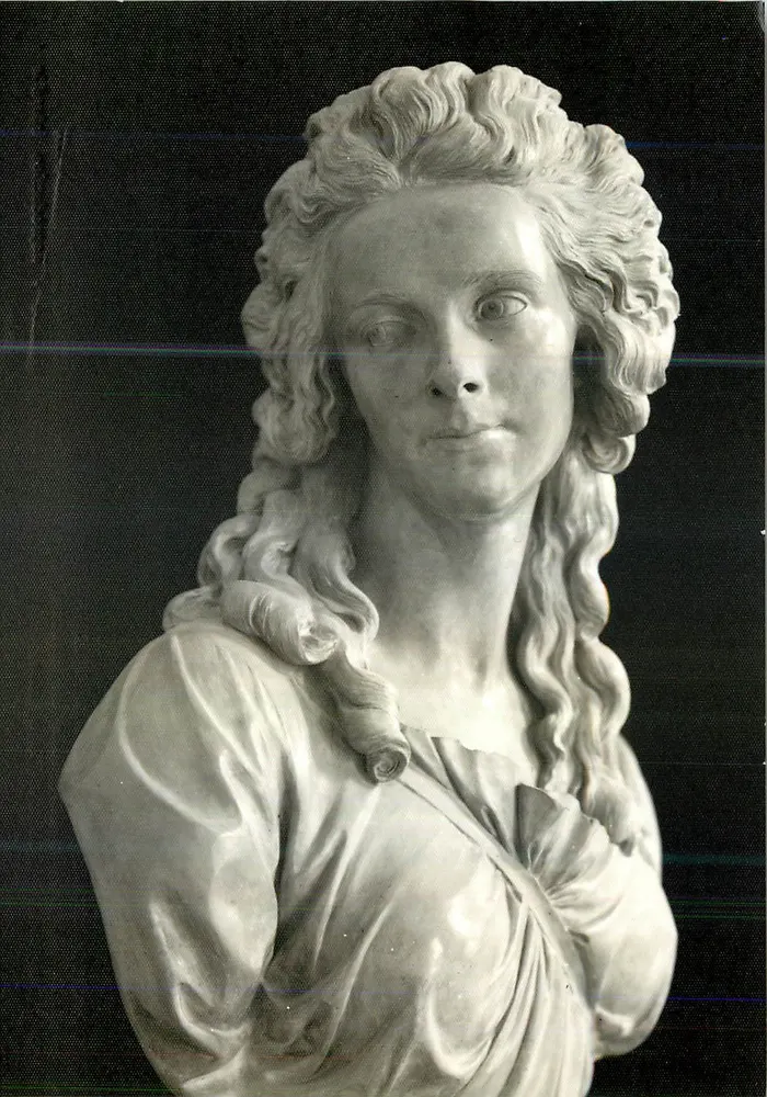 Buste de Madame Vigée Le Brun — Augustin Pa Jou (1730-1809) — Éditions des Musées Nationaux - Recto