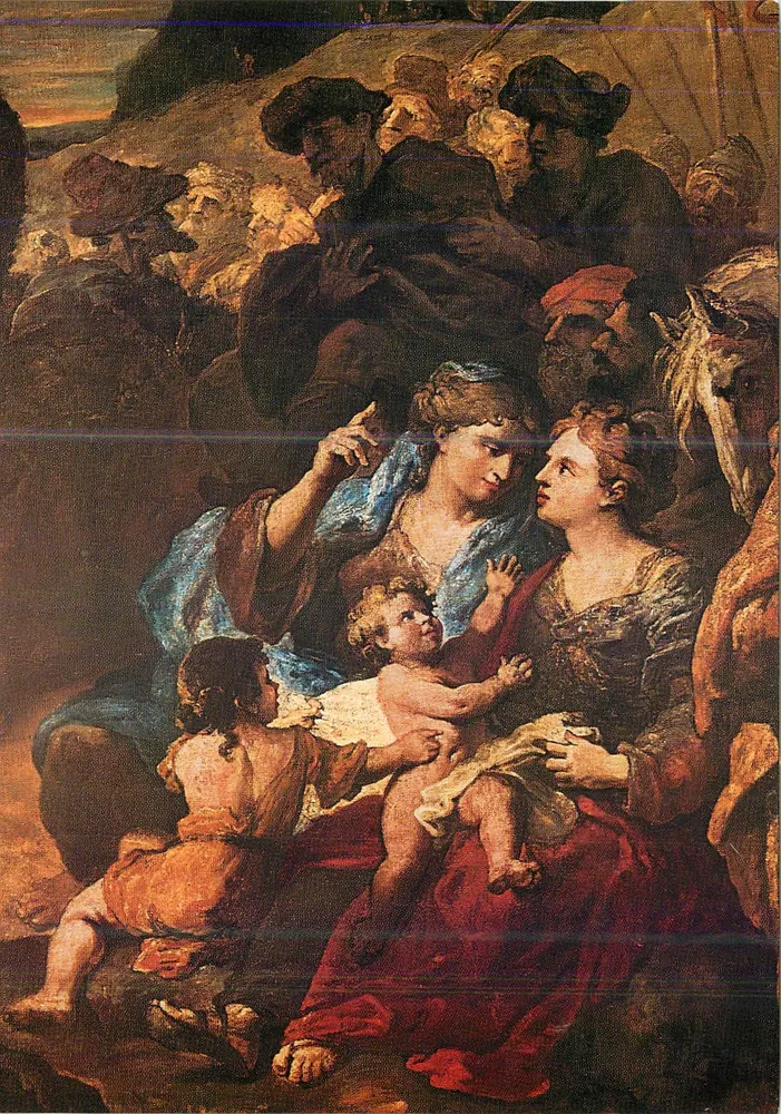 Predicação de São João Batista — detalhe — Joseph PARROCEL (1646-1704) — Éditions des Musées Nationaux, Paris, 1973 - Frente
