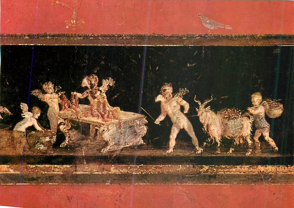 Casa dei Vetti - Blühende Cupids — Pompeji, Italien - Vorderseite