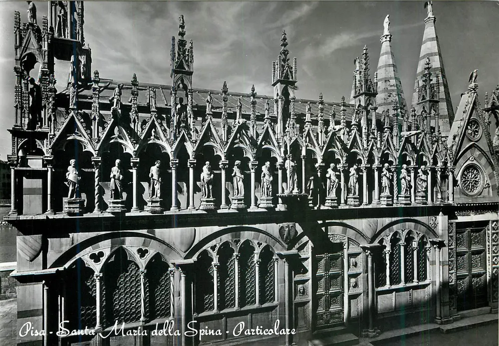 Pisa - Chiesa di Santa Maria della Spina - Particolare - Recto