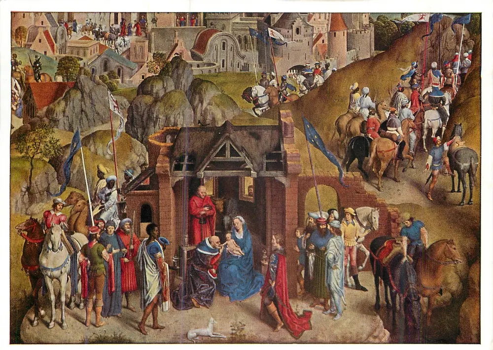 Anbetung der Könige — Hans Memling (um 1433–1494) — Bayerische Staatsgemäldesammlungen München - Recto
