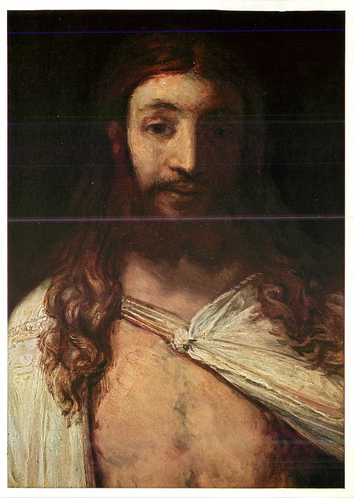 Jesu-Cristo — retrato — editor BUCH-KUNSTVERLAG, n° 1674 - Frente