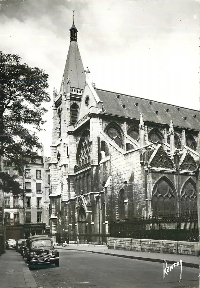 Igreja de Saint-Séverin — Paris — Images de PARIS, n° 23-35 - Frente