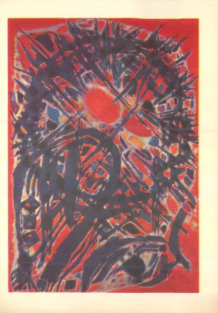 Manessier - Coroa de Espinas — 162 × 114 — 1954 — Museu de Bolso, Paris - Frente