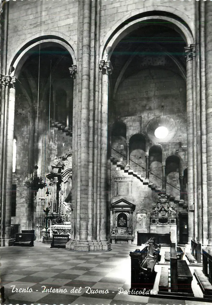 Trento - Interno da Catedral - Detalhe — Edição Orem, n° R 1227 - Frente
