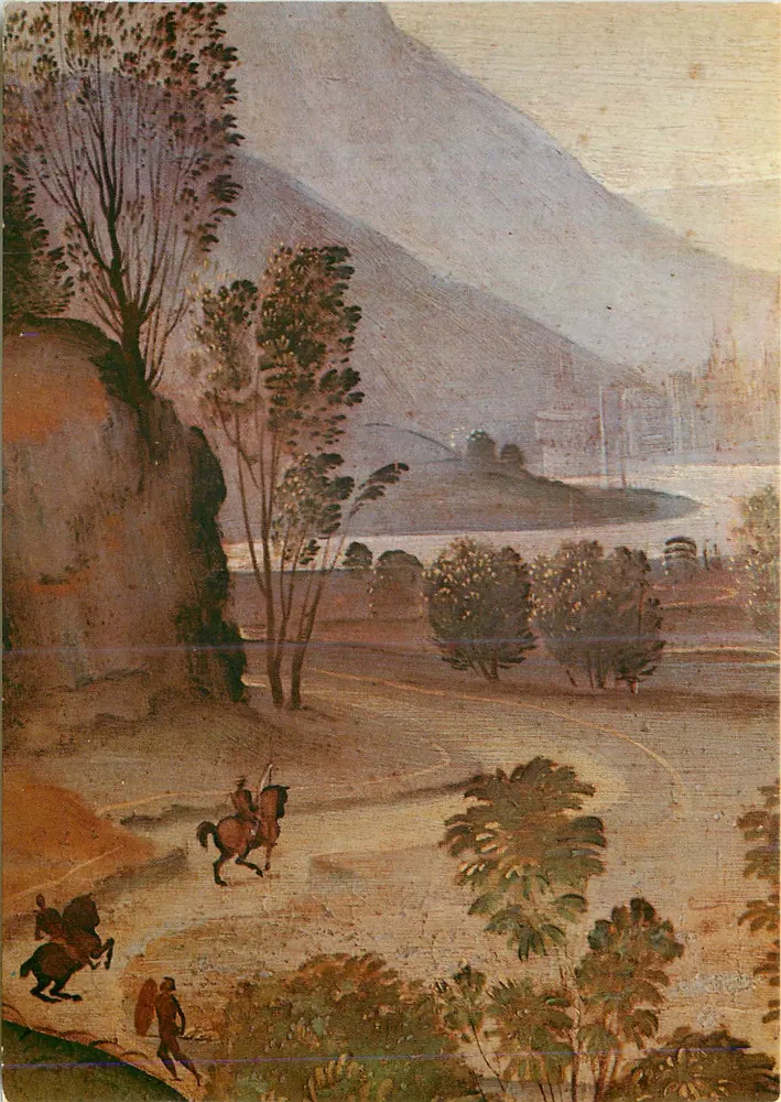 Raffaellino del Garbo — Résurrection (détail) — Ediz. Giusti di S. Becocci, Firenze - Recto