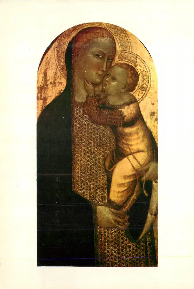 Maria mit dem Kind — Lippo Vanni (um 1344-1375) — Éditions Paris-Mathurins - Vorderseite