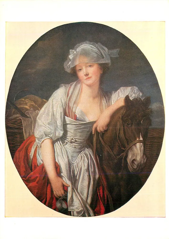 Die Milchmaid — ca. 1780 — Jean-Baptiste Greuze (1725-1805) — Musée du Louvre - Vorderseite