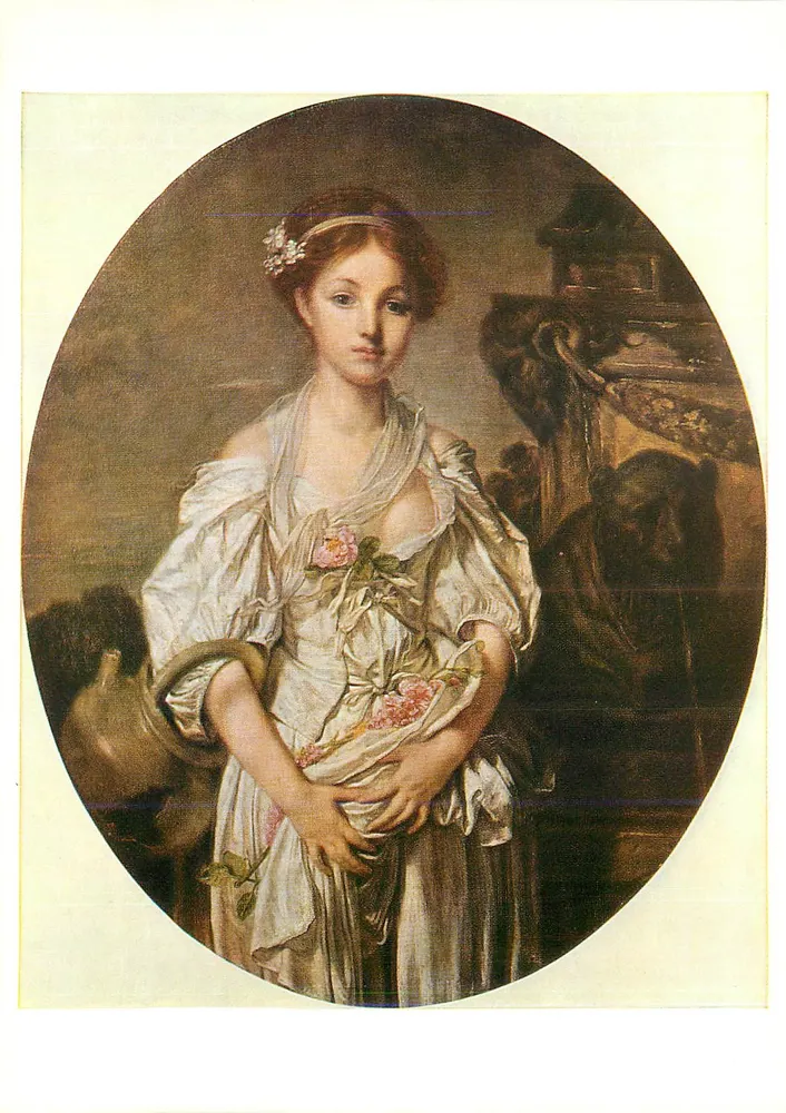 Jean-Baptiste Greuze (1725-1805) — Die zerbrochene Krug — Les Éditions Braun, Paris - Vorderseite