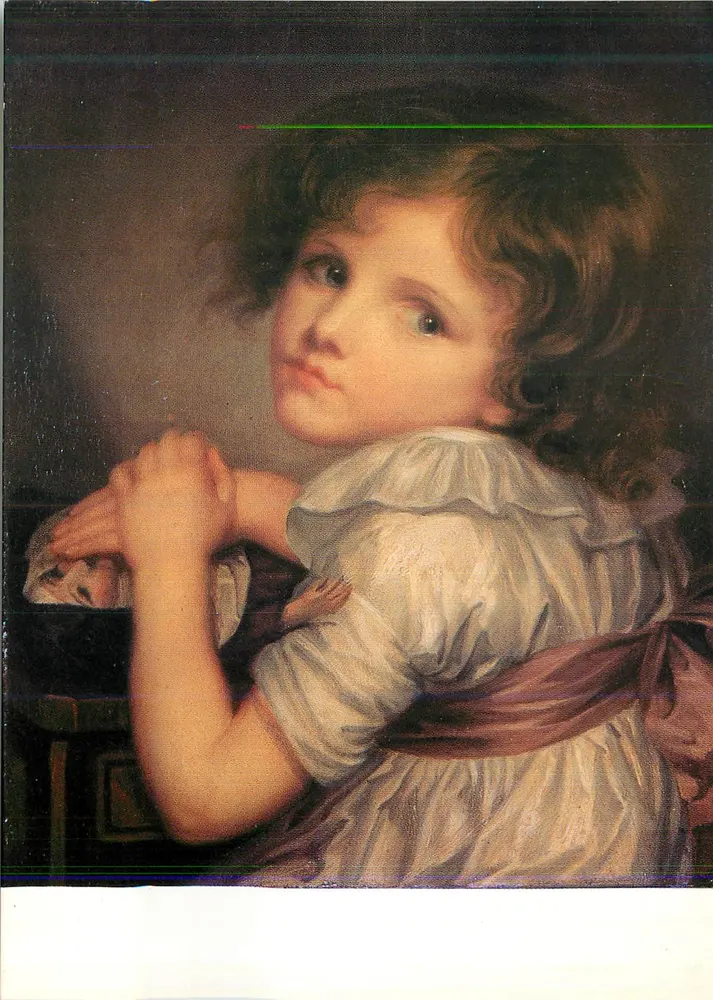 Das Kind mit dem Puppen — Jean-Baptiste GREUZE (1725-1805) — Éditions des Musées Nationaux - Vorderseite