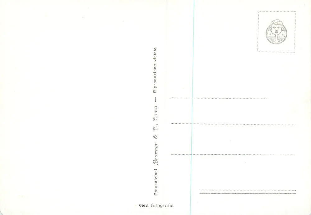 Roma - Chiostro di S. Paolo — Brunner & C. Como, n° 1-607 - Verso