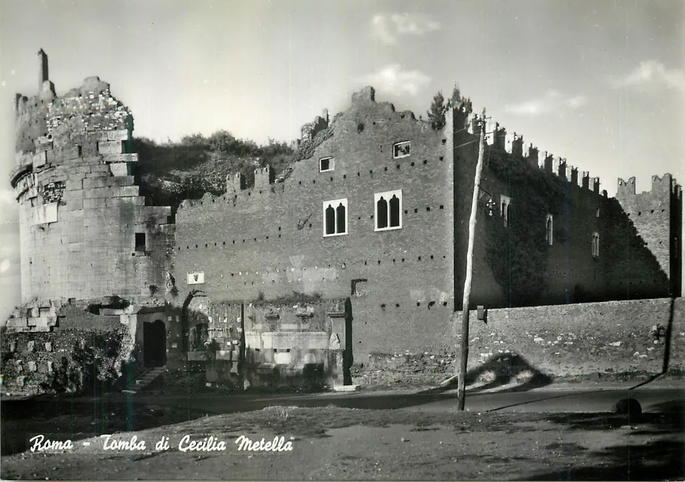 Roma - Graf van Cecilia Metella — uitgever Bromostampa-Torino, n° 5513 - Voorkant