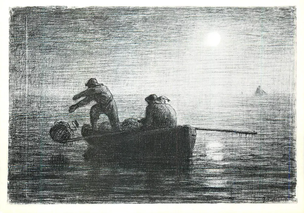 Die Fischer — Ausstellung Jean-François Millet — Editionen der Nationalmuseen - Vorderseite