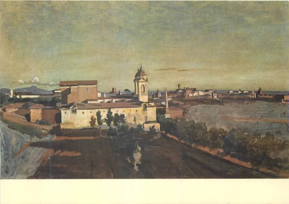 Rom — Ansicht der Trinità dei Monti — Beatrice Deste, Milano, N°6 - Vorderseite