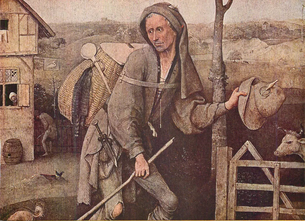 Le Fils Prodigue — Jeroen Bosch van Aeken — 1460-1516 — Uitgeverij 'De Distel', Antwerpen - Recto