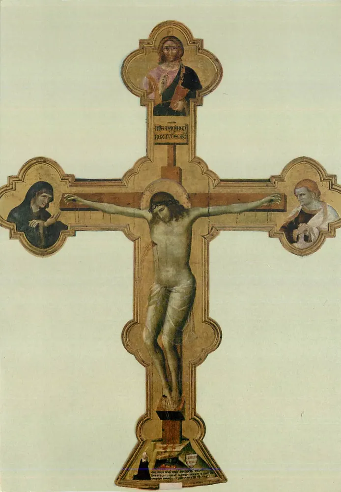 Crucifix — Museum of Bassano del Grappa — Publisher: P. Marzari S.r.l. - Schio - Front