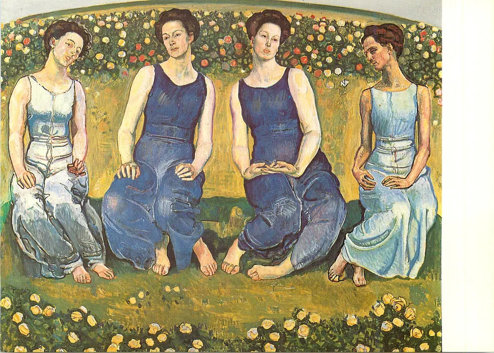 Ferdinand Hodler — Heilige Stunde I — Reiter Kunstverlag AG - Recto
