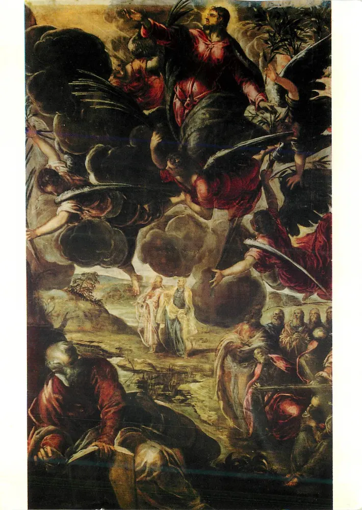 Auferstehung Jesu — Tintoretto (Jacopo Robusti genannt il) — Serie 133, Edition ARDO de LUXE - Vorderseite