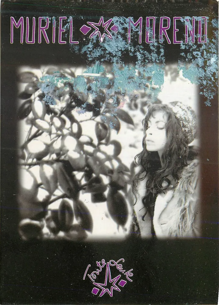 Muriel Moreno — seu primeiro álbum — editor Henry Productions - Frente