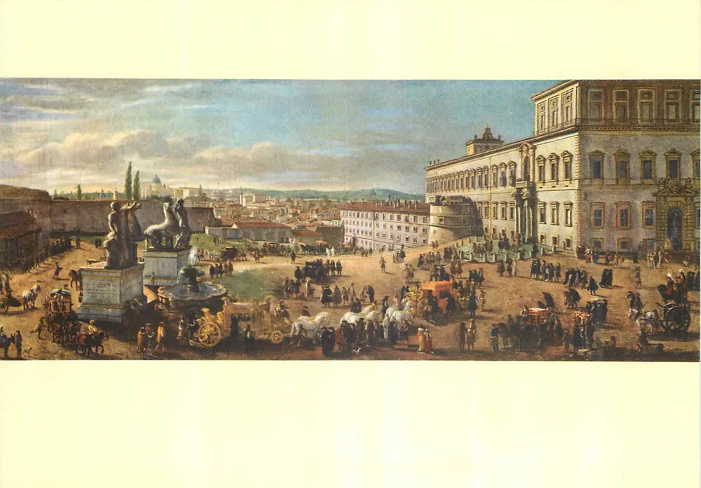 Vista do Quirinal — Roma — Edições Béatrice d'Este - Frente