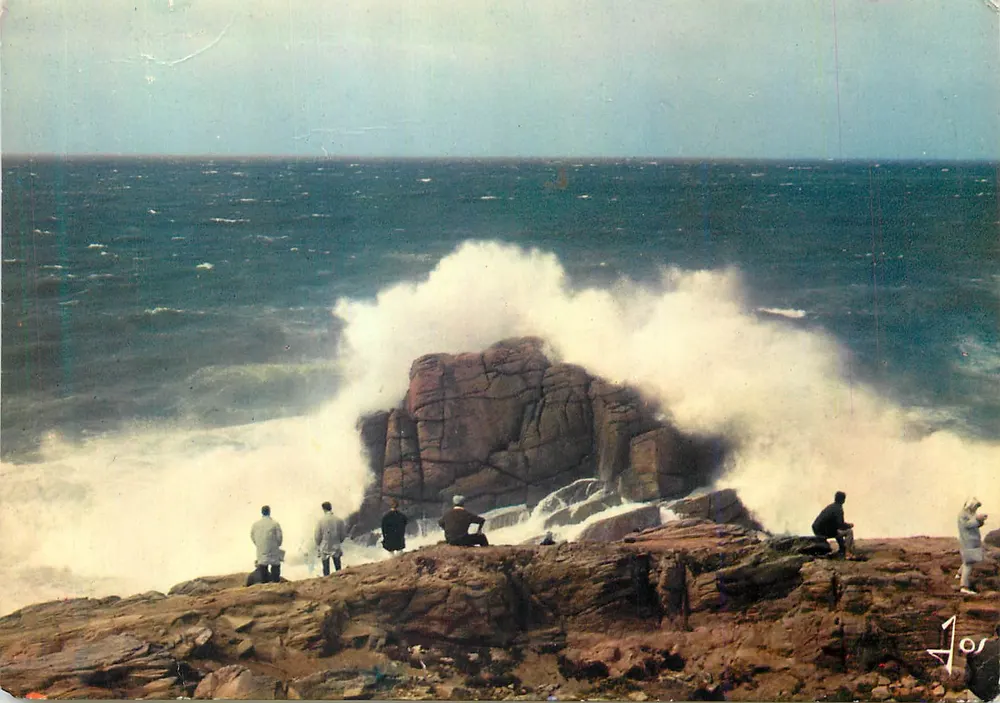 Sturm an der Wilden Küste — Quiberon (56170) — Editions d'Art JOS - Vorderseite