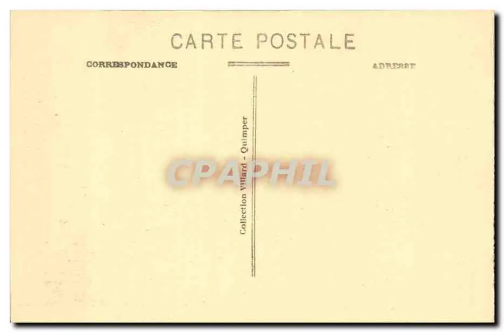 Josselin - O Faubourg de Sainte-Croix — vista do ponte sobre o rio — editor não identificado, n° de série 4962 - Verso