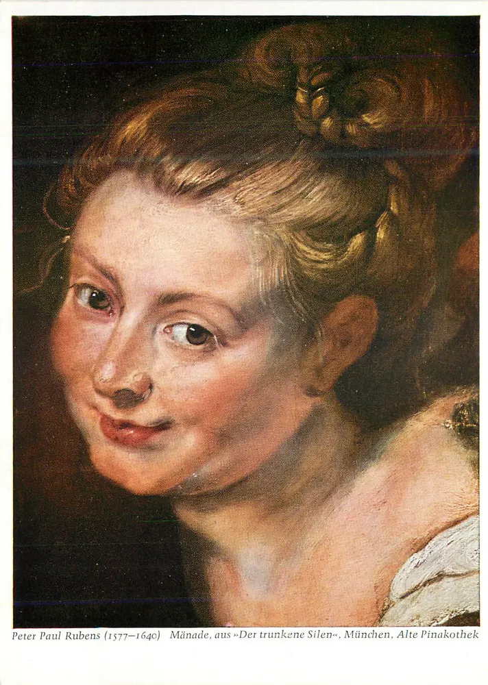 Ménade — von Rubens — Alte Pinakothek, München - Vorderseite