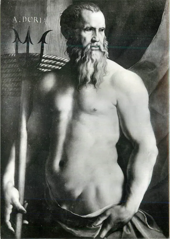 Portrait de A. Doria — Neptune — éditeur inconnu, n° de série non lisible - Recto