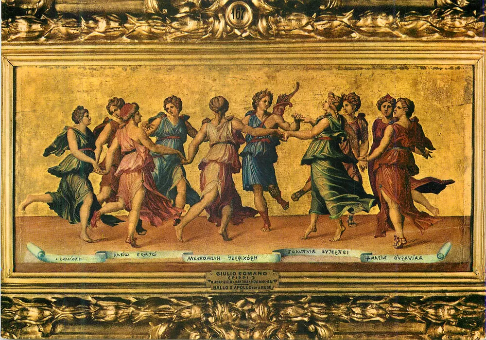 Danse des Muses — Giulio Romano — n°167 - Recto