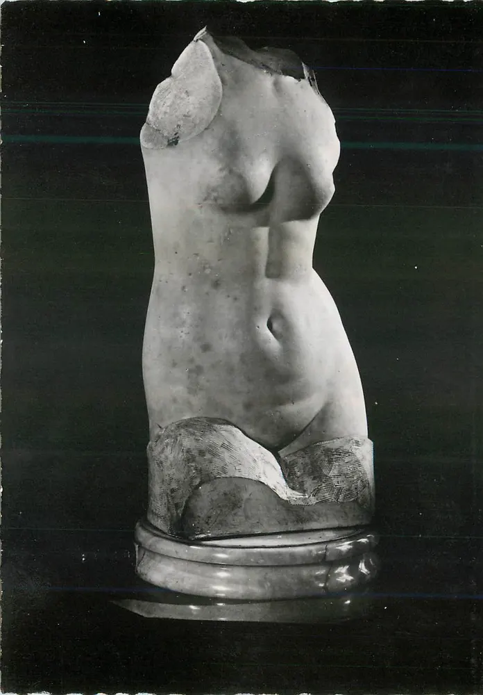 Büste der Venus — antike Skulptur — unbekannter Verlag, Seriennummer nicht lesbar - Vorderseite