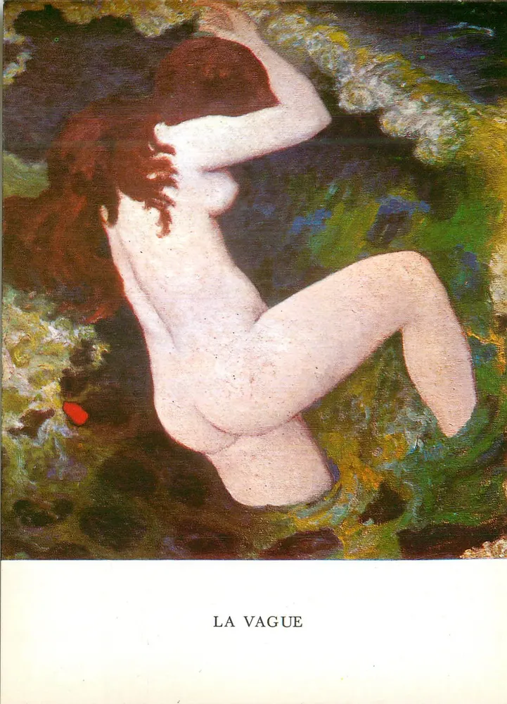 A Onda — obra de Pierre-Auguste Renoir — edições da Revue des Deux Mondes, n° 1234 - Frente