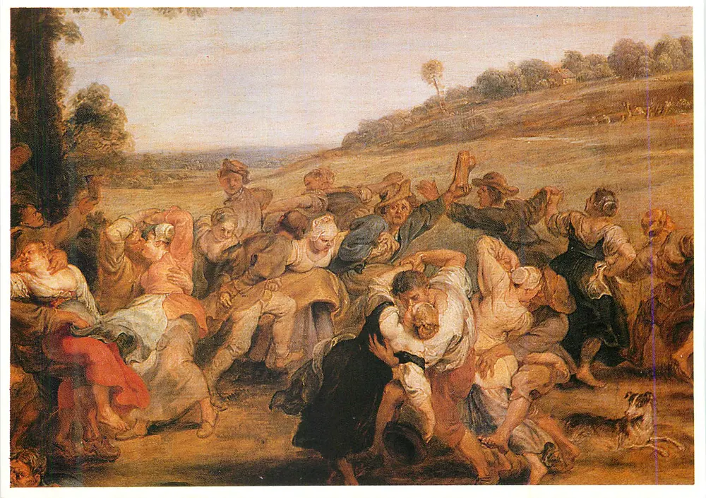 Nacht-Tanz — Gemälde von Rubens — Éditions de la Cité - Vorderseite
