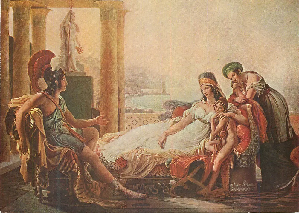 Scène antique — Égypte — éditeur non visible - Recto