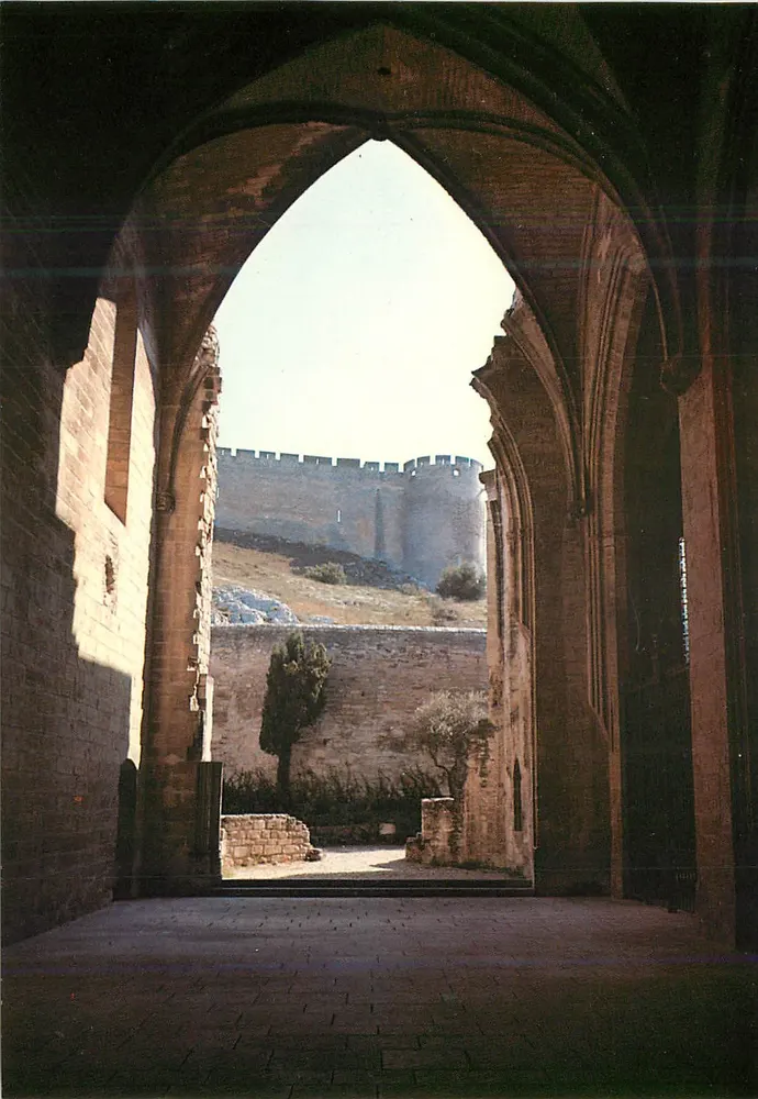 Ansicht des Château de Montségur — Frankreich — Verlag nicht sichtbar - Vorderseite