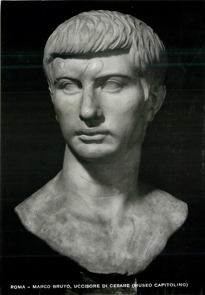 Buste de Marco Bruto — assassin de César — Musée Capitolin, Rome - Recto