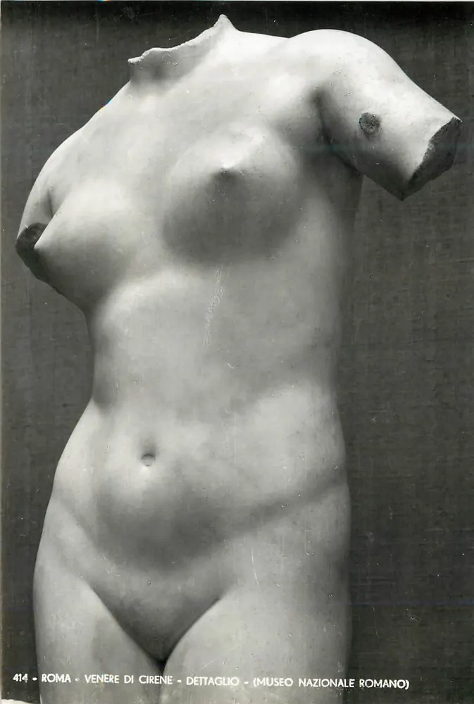 Venus von Cirene — Detail — Nationalromano-Museum, Rom - Vorderseite