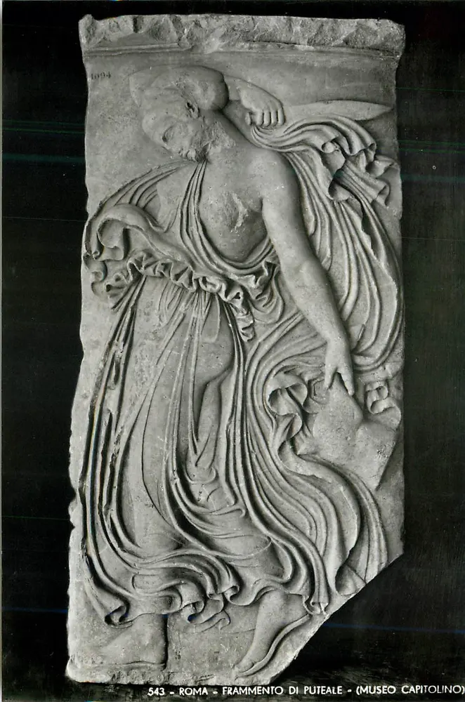 Frammento di Puteale — Museu Capitolino — Roma - Frente