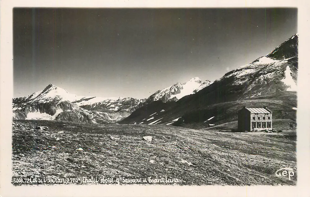 Col do Isolan (2770m) — Hotel G. Sussiere em Esantelleura — GEP - Frente